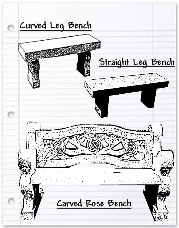 Styles of Benches
