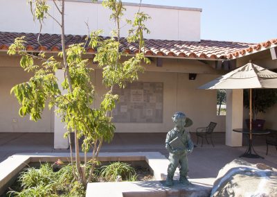 City-of-Poway-Library-Donor-Wall-courtyard
