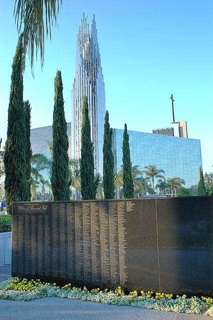 Crystal Cathedral Donor Walls