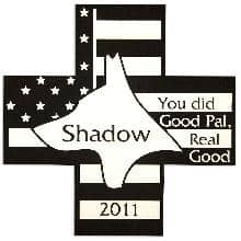 Dog-Cross-Flag-Pet-Memorial-in-Imperial-Black-(PM139BK) Dog-Cross-Flag-Pet-Memorial-in-Imperial-Black-(PM139BK)