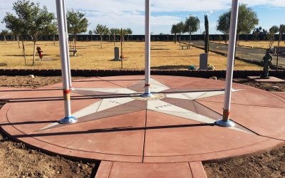 Evergreen Cemetery veterans memorial
