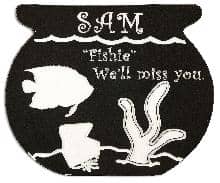 Fish-Bowl-1-Pet-Memorial-in-Imperial-Black-(PM103BK) Fish Bowl 1 Pet Memorial in Imperial Black PM103BK