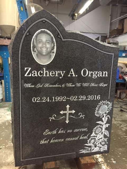 I have had several people tell me it’s one of the nicest headstones they have seen.