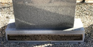 bronze war plaque