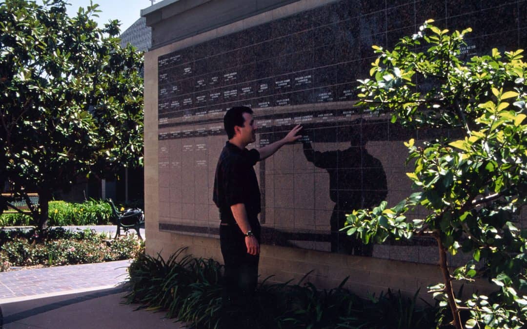 St. Dunstan’s Episcopal Church donor wall