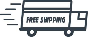 Fast moving shipping truck. Free Shipping Freight